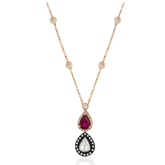 Safir Kolye