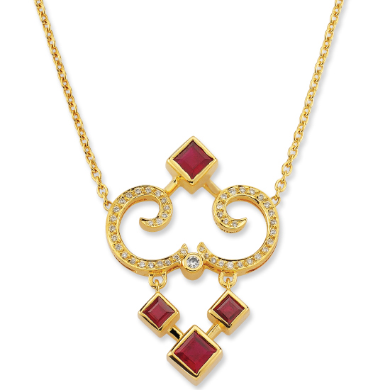 Safir Kolye